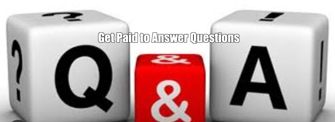 Get Paid to Answer Questions