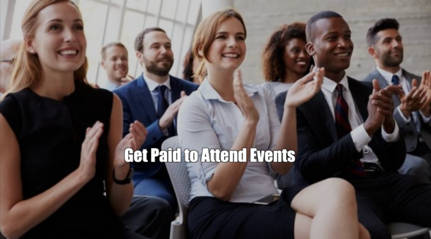 Get Paid to Attend Events